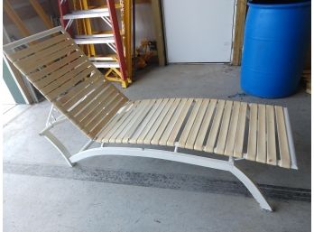 4 Aluminum Framed Lounging Chairs- From The Aurora Pool