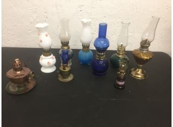 Vintage Small Oil Lamps