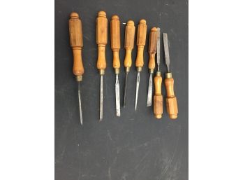 Vintage Wood Carving Tools