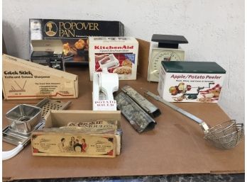Vintage Kitchen Assortment, Scale And More