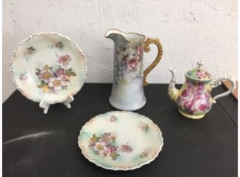 Beautiful Hand Painted China-Made In Germany- Rowena