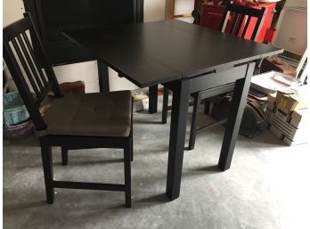 Ikea Extendable Dining Table W/ 2 Chairs