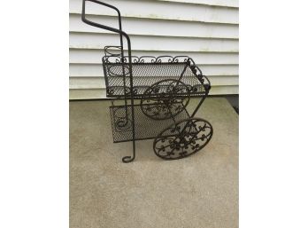 Metal Plant Stand / Garden Cart