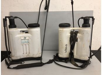 2 Back Pack Weed Sprayers