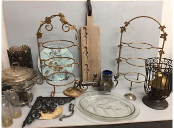 Vintage Serving Items And More