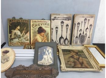 Decor Assortment , Vintage And Reproductions