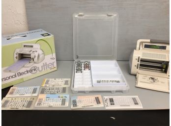 CRICUT Personal Electric Cutter, With 7 Cartridge Sets And Cartridge's Case