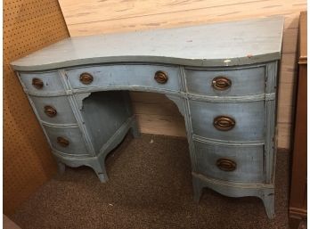 Vintage Kidney Shaped Desk