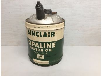 Vintage Sinclair 5 Gallon  Can