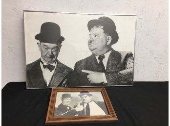 Laurel And Hardy Framed Art