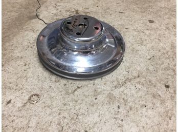'60s-'80s Chrome Single Water Pump Pulley- Chevy