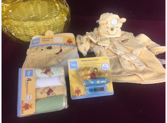 Baby Basket- Winnie The Pooh Themed