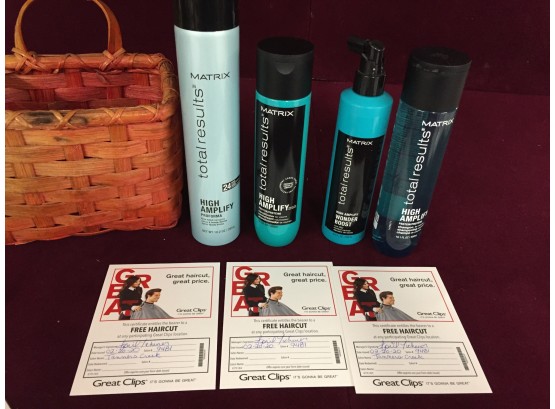 Great Clips- 3 Free Haircut And Total Result Products