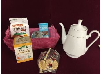Tea And Snacks Gift Basket