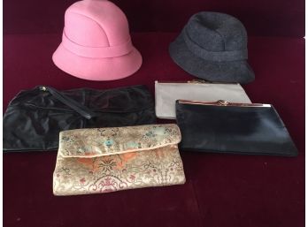 Vintage Hat And Purses
