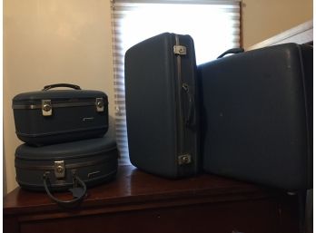 Vintage American Tourist Suitcases