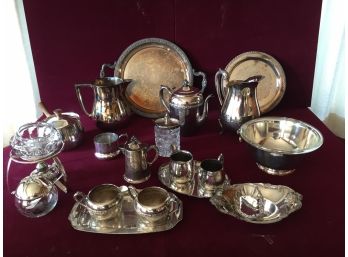 Vintage Silver Plated Serving Pieces