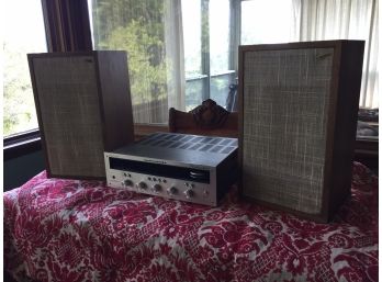 Vintage Marantz Radio- Dynaco Speakers