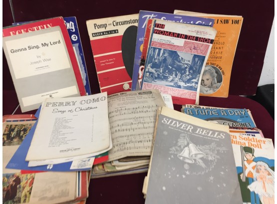 Vintage Sheet Music Assortment
