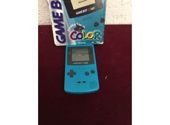 Game Boy Color With Super Mario Land