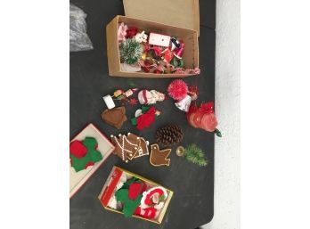 Vintage Christmas Items And Rudolf