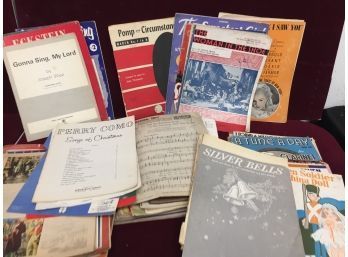 Vintage Sheet Music Assortment