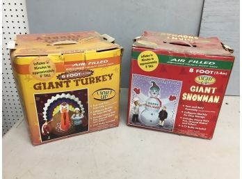 2 Holiday Blow Ups- Untested