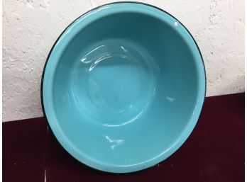 Vintage Turquoise Enamelware
