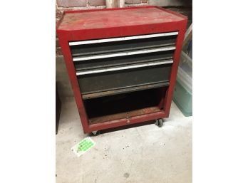 Metal Toll Cabinet With Tools