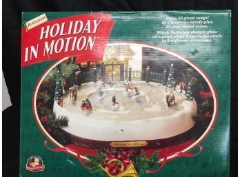 Vintage Holiday In Motion Display