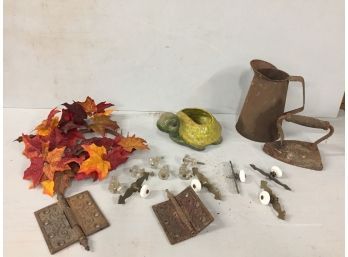 Vintage Assortment- Turtle Planter And More