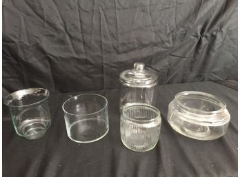 Glass Canister And Assortment