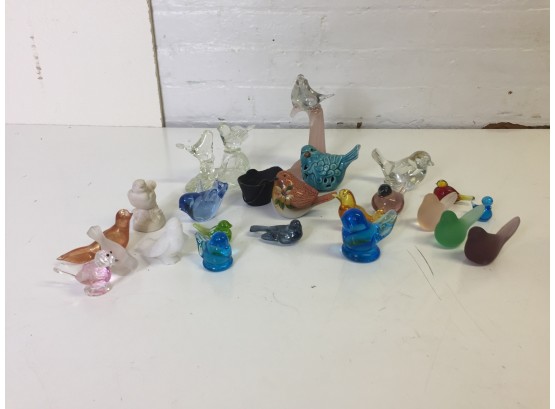 Vintage Glass Birds And More