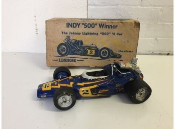 Indy 500 Johnny Lightning #2 Car By Lionstone Decanter