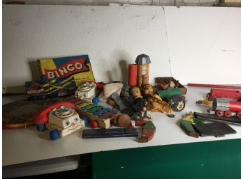 Vintage Toy Assortment- Fisher Price And More