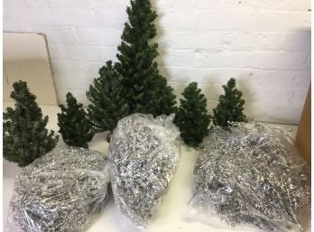 Large Selection Of Village Or Tabletop Trees