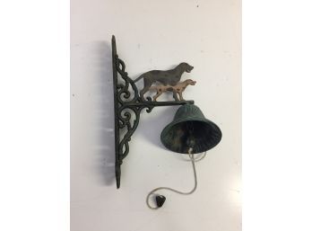 Cast Iron Double Dog Bell