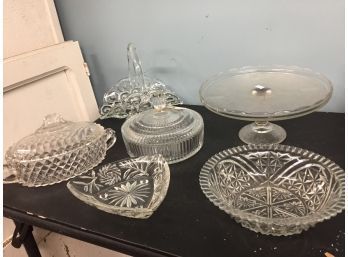 Vintage Crystal Glass Assortment