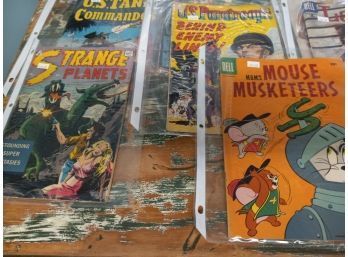 Magazine Assortment- The Real McCoy's, Mouse, Musketeers, Lassie, Top Cat & More