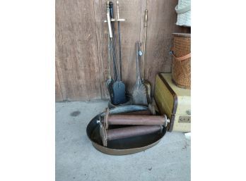 Vintage Fireplace Tools And More