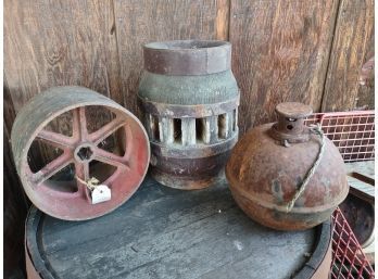 Antique Wagon Wheel Spoke And More