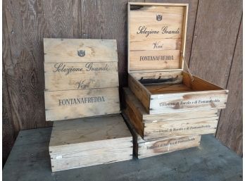 Wooden Crate Assortment
