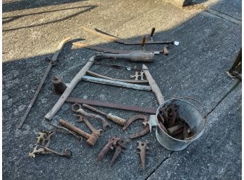 Antique Barn/tool Assortment