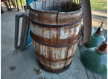 Antique Whiskey Barrel