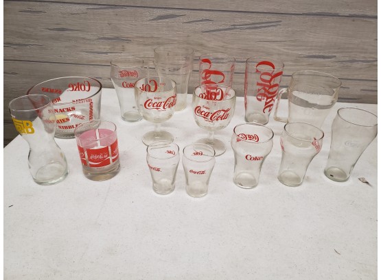 Coca-cola Glasses, Bowl, Tab Glass