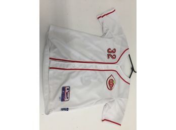 Reds #32 Bruce Baseball Jersey (stains As Seen In Pictures)