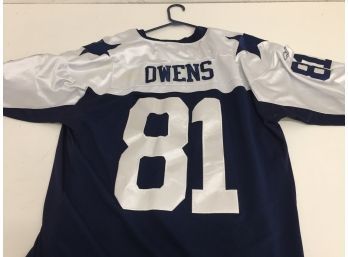 Owens #81 Football Jersey (with Stains As Seen In Pictures)