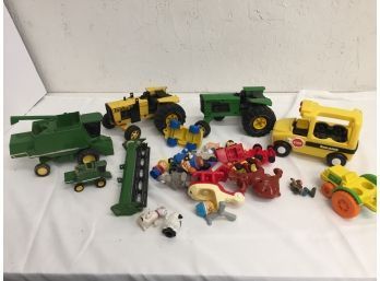 Vintage Tonka Tractors, Toys, And More