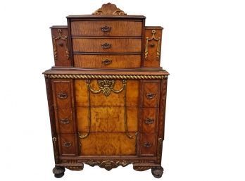 Antique Victorian Dresser (top Drawer Needs Assembled)