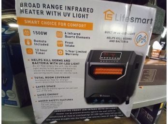 Lifesmart Large Room Heater With UV Light